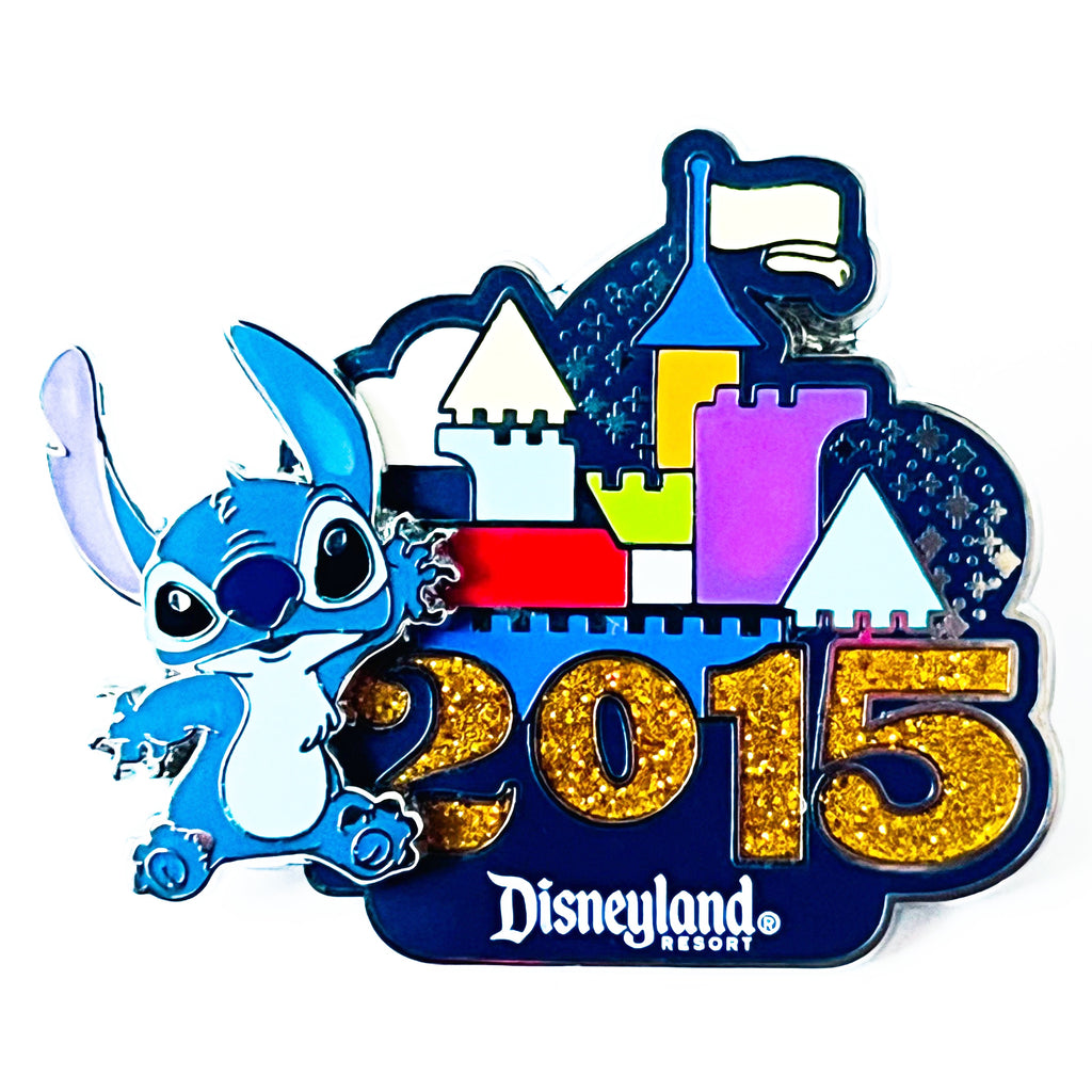 Disneyland DLR Annual 2015 Retro Castle Stitch Pin