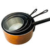 Vintage Copper Pan Cookware Set of Four