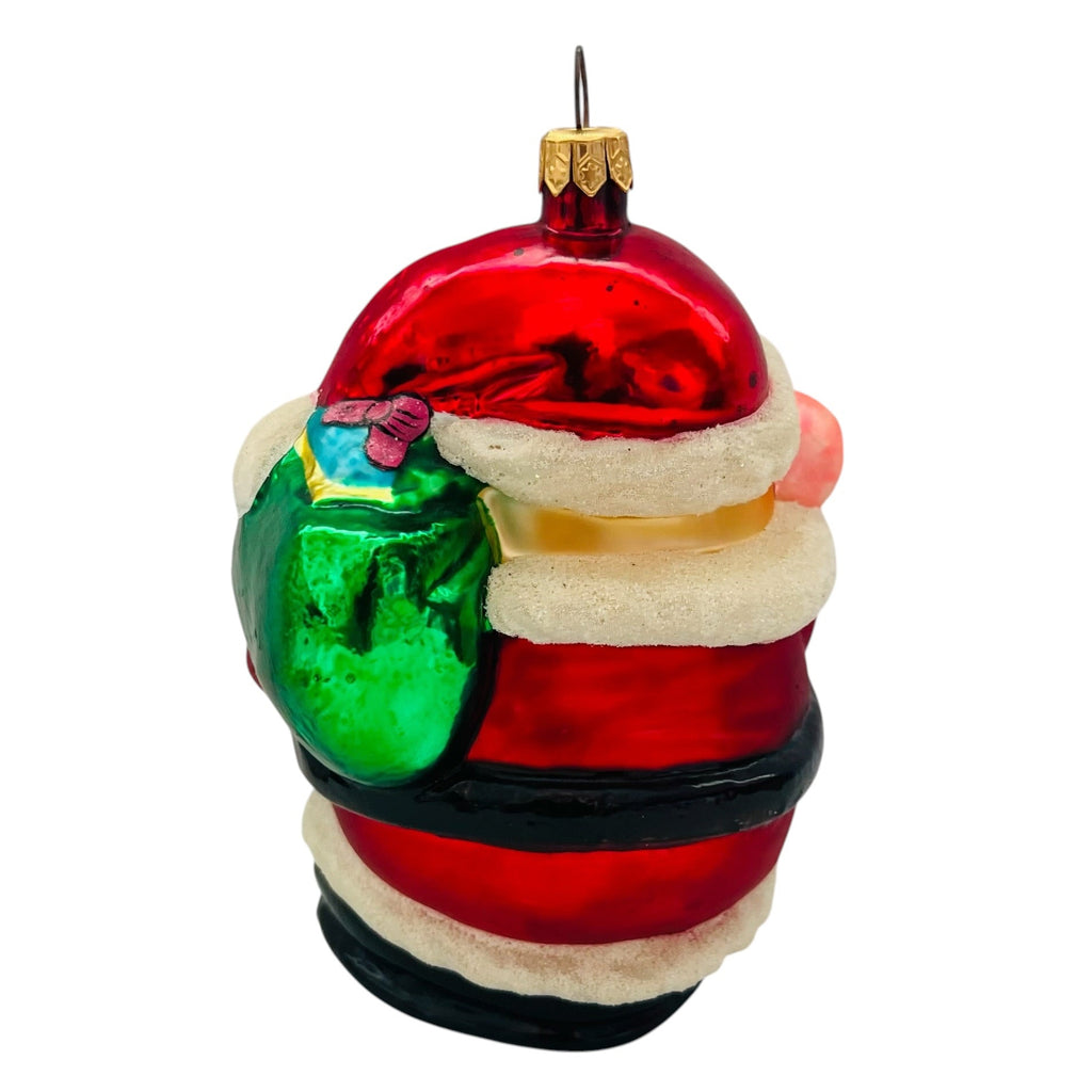 Vintage Christopher Radko Christmas Mr Potato Head Santa Ornament