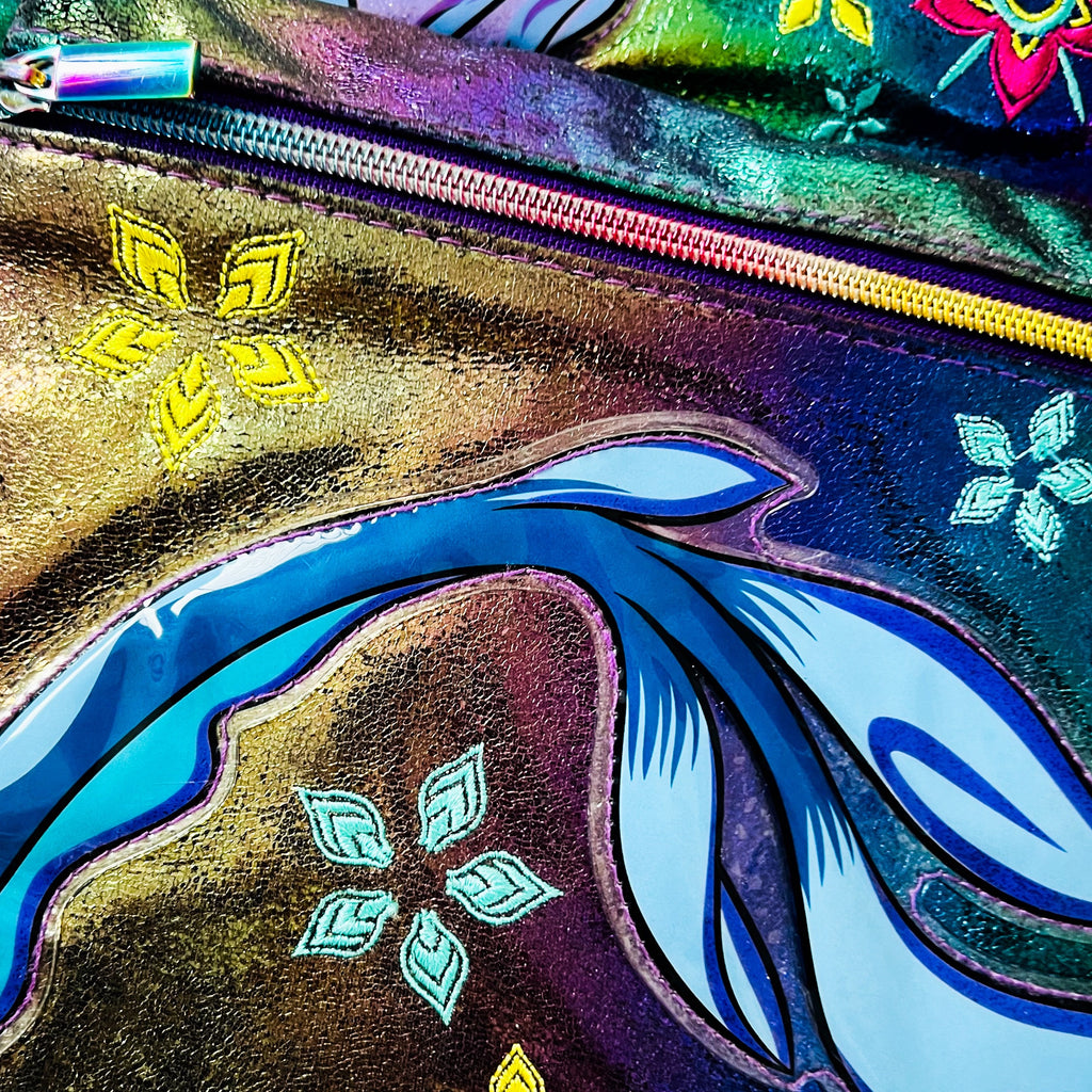 Disney Store Raya and The Last Dragon Iridescent/Holographic Backpack