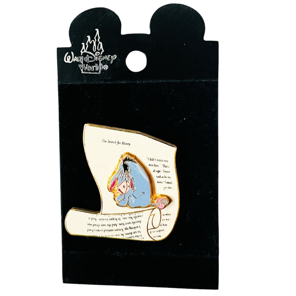 Disney Storybook Scroll Series Eeyore The Search for Honey Pin