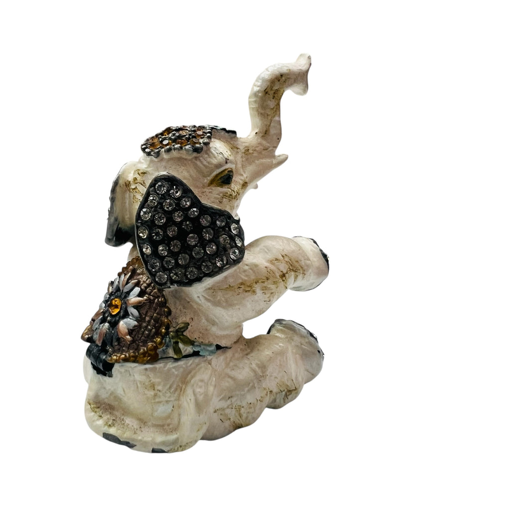 Vintage Fenton Amber Hobnail Glass Bell