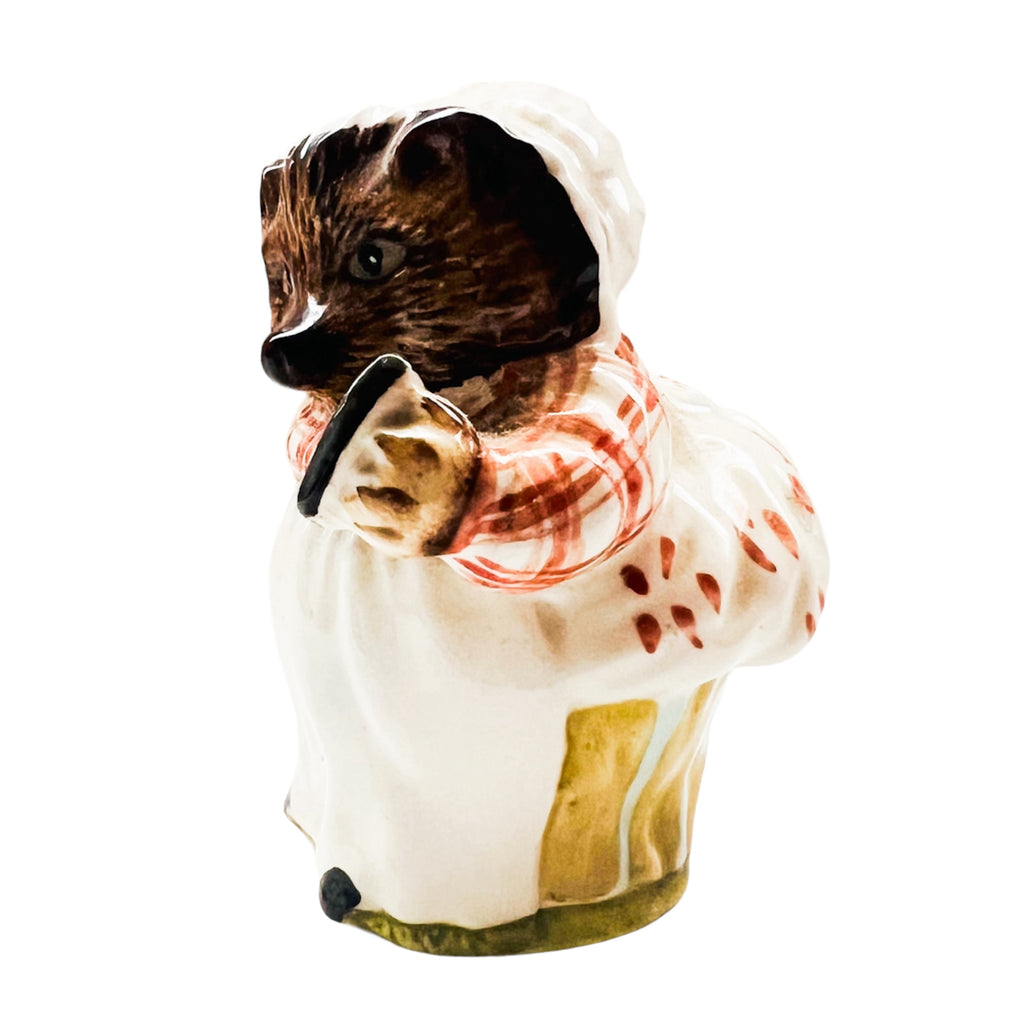 Beatrix Potter Mrs. Tiggy Winkle 1948 Beswick England Figurine