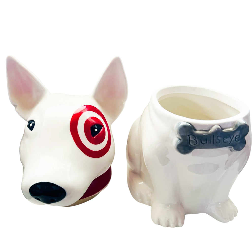 Target Employee Only Bullseye Dog Cookie Jar