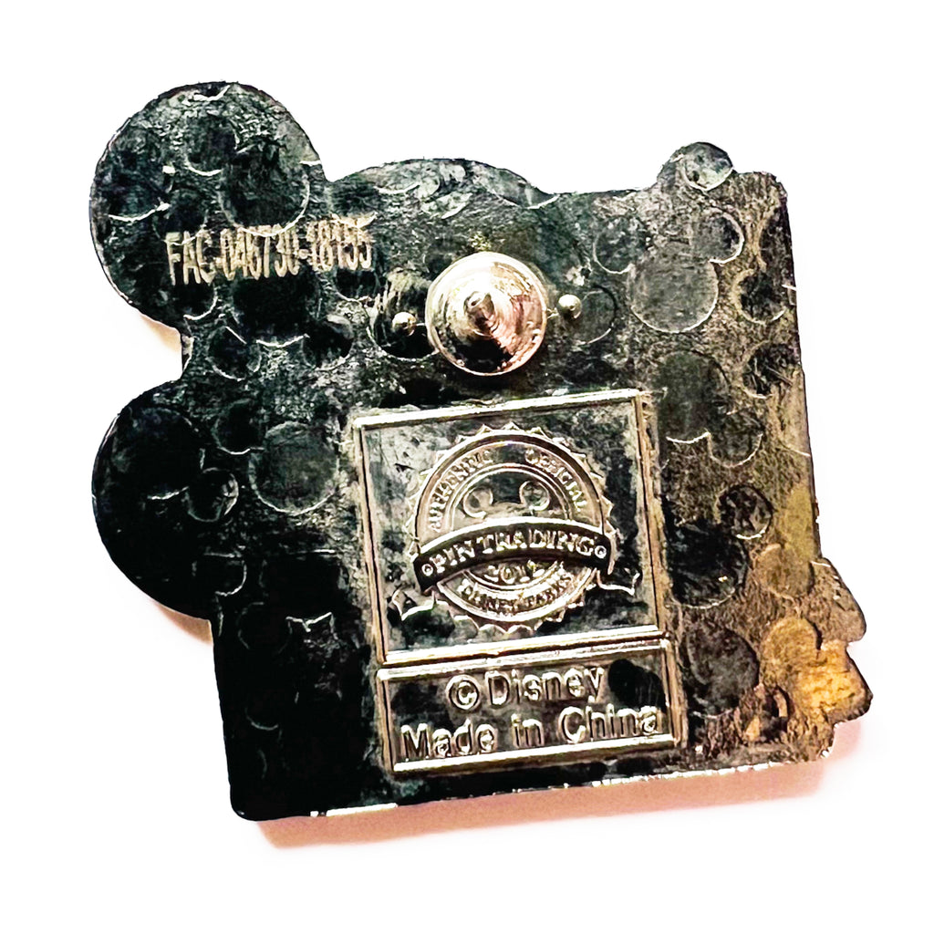 Disney Mickey Expressions Scared Red Mystery Pin