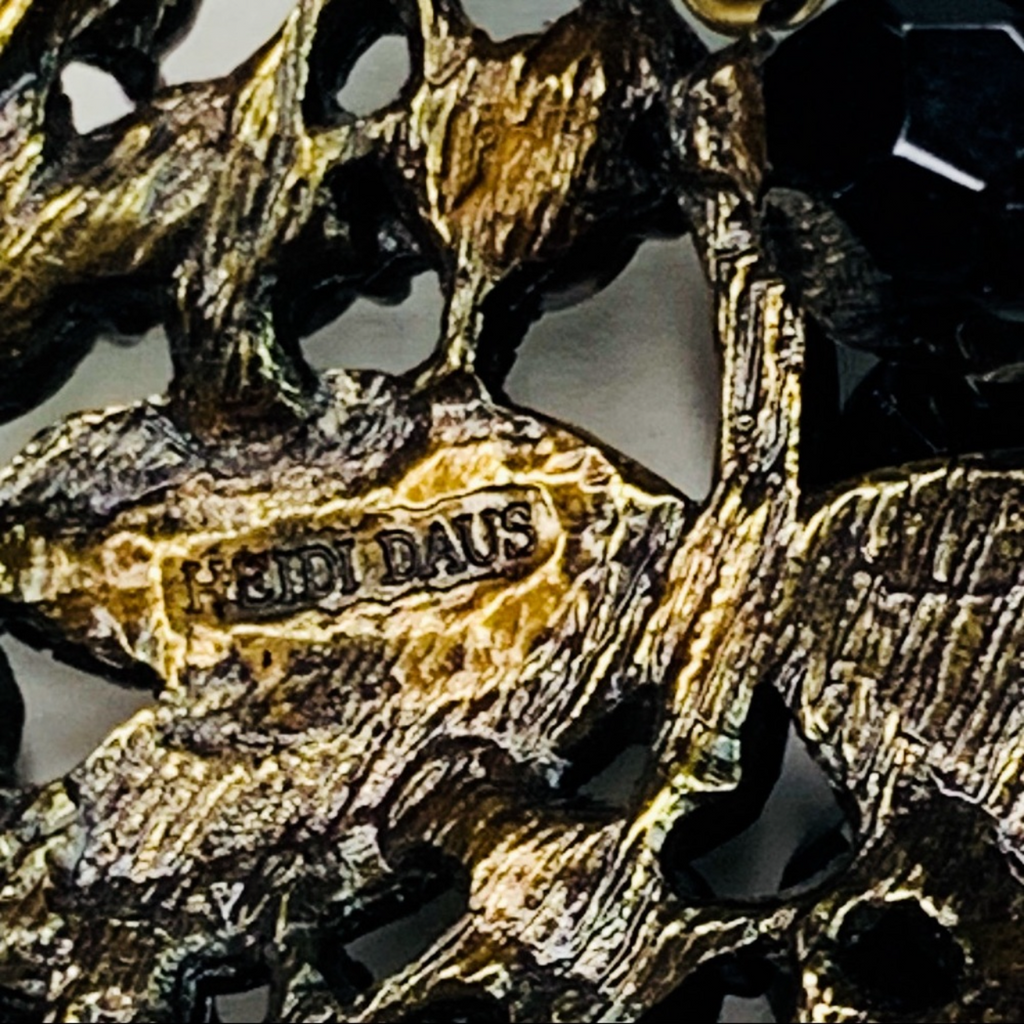 Heidi Daus “Fantasy in Flight” Strand Statement Necklace