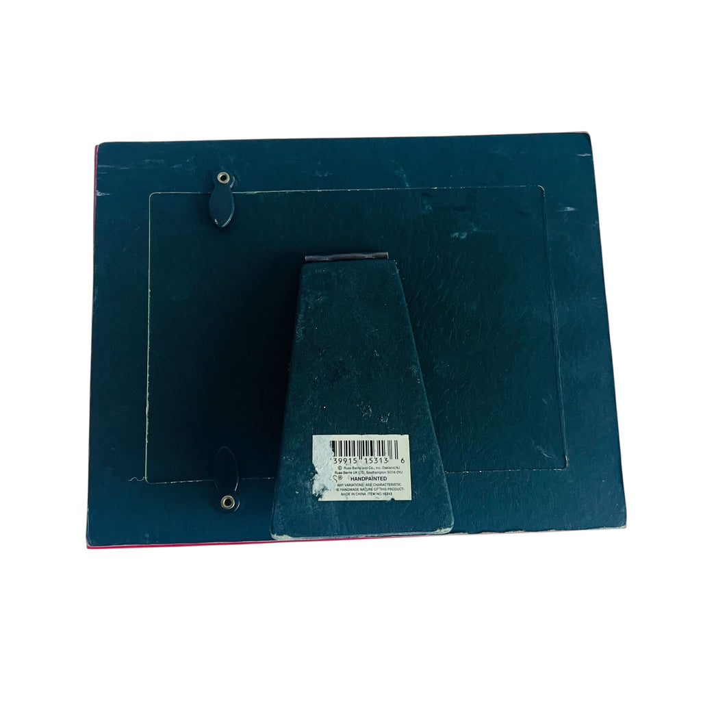 Vintage Russ Berrie I Love You Heart Photo Picture Frame