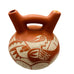 Vintage 1981 Pottery Signed Double Spout Wedding Vase