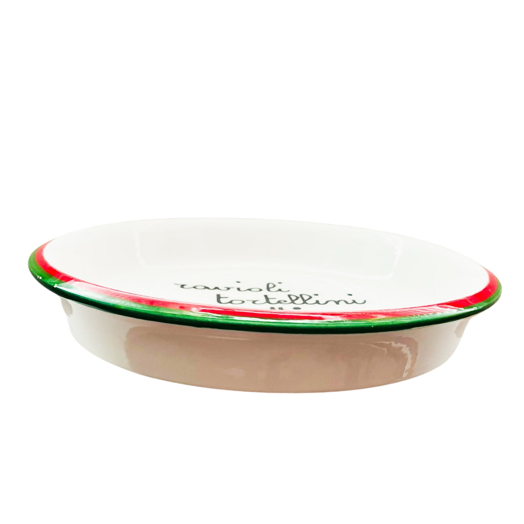 Vintage Baldelli Italia Italy Serving Spaghetti Tortellini Ravioli Italian Dish