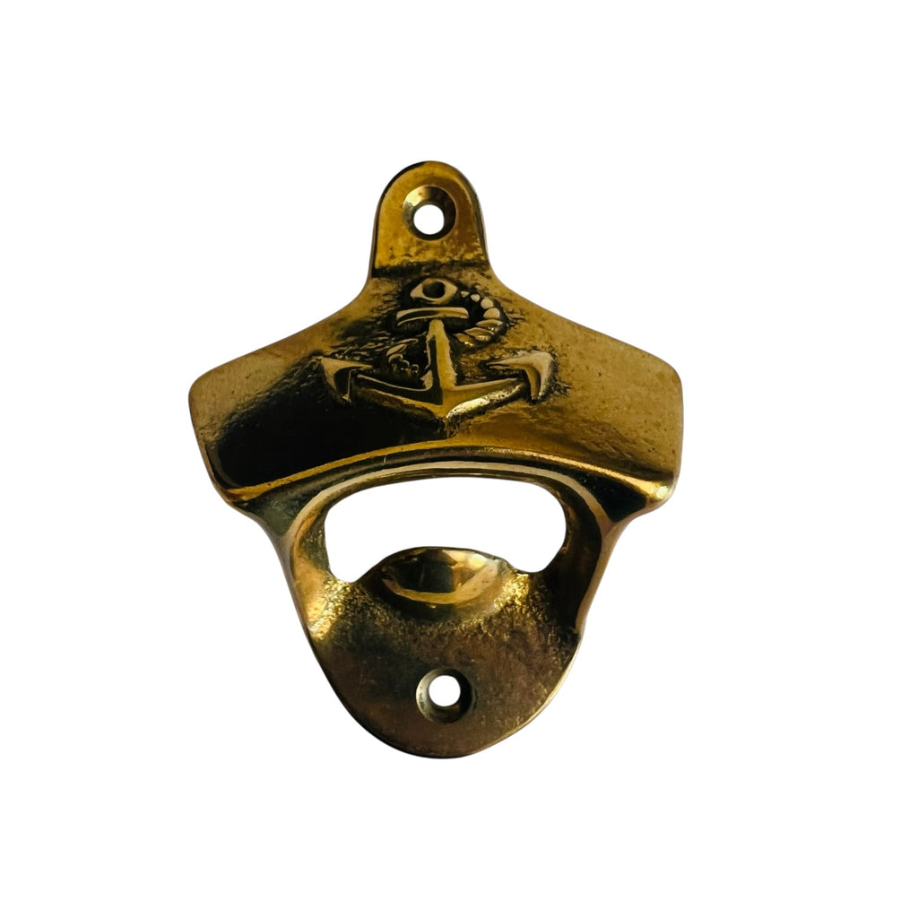 WEST MARINE Nautical Brass Bulkhead Bottle Opener