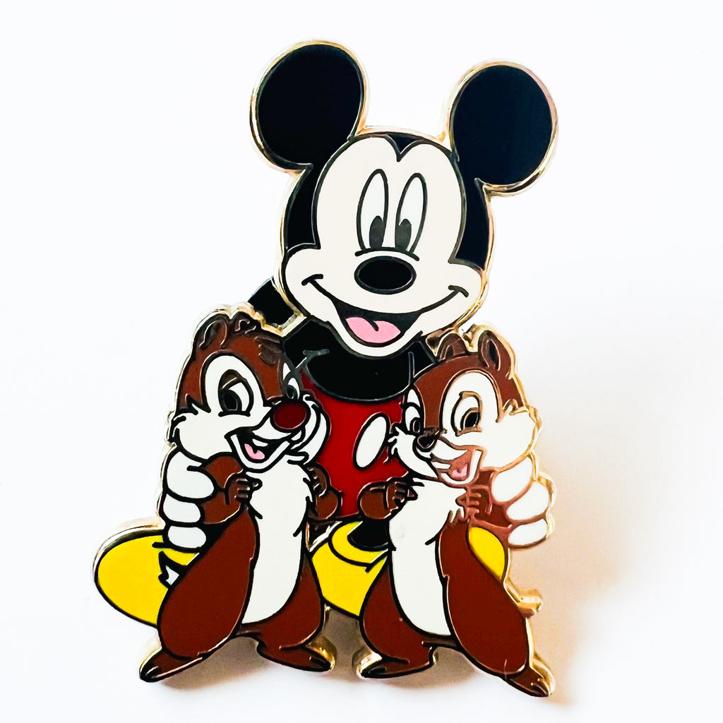 Disney Chip and Dale Mickey Mouse and Friends Booster Pin