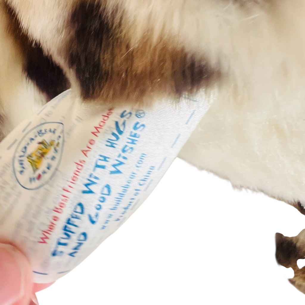 Build A Bear WWF Leopard Big Cat Pink Nose Plush Stuffed Toy