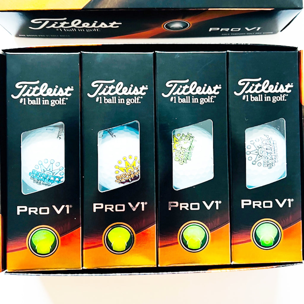 Scotty Camero Studio Design Gallery Pro V1 Golf Balls