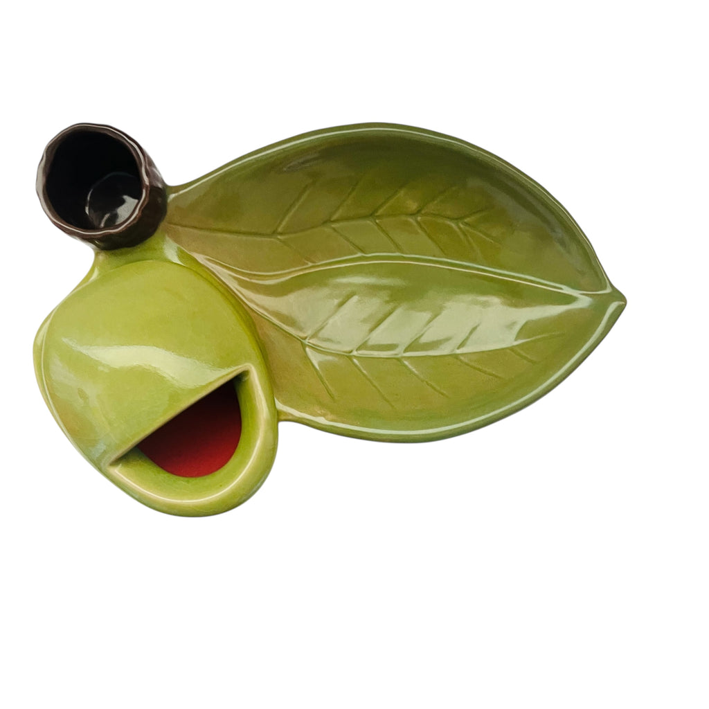 Vintage Uncommon Goods Red Wing USA Olive Serving Ceramic Plate