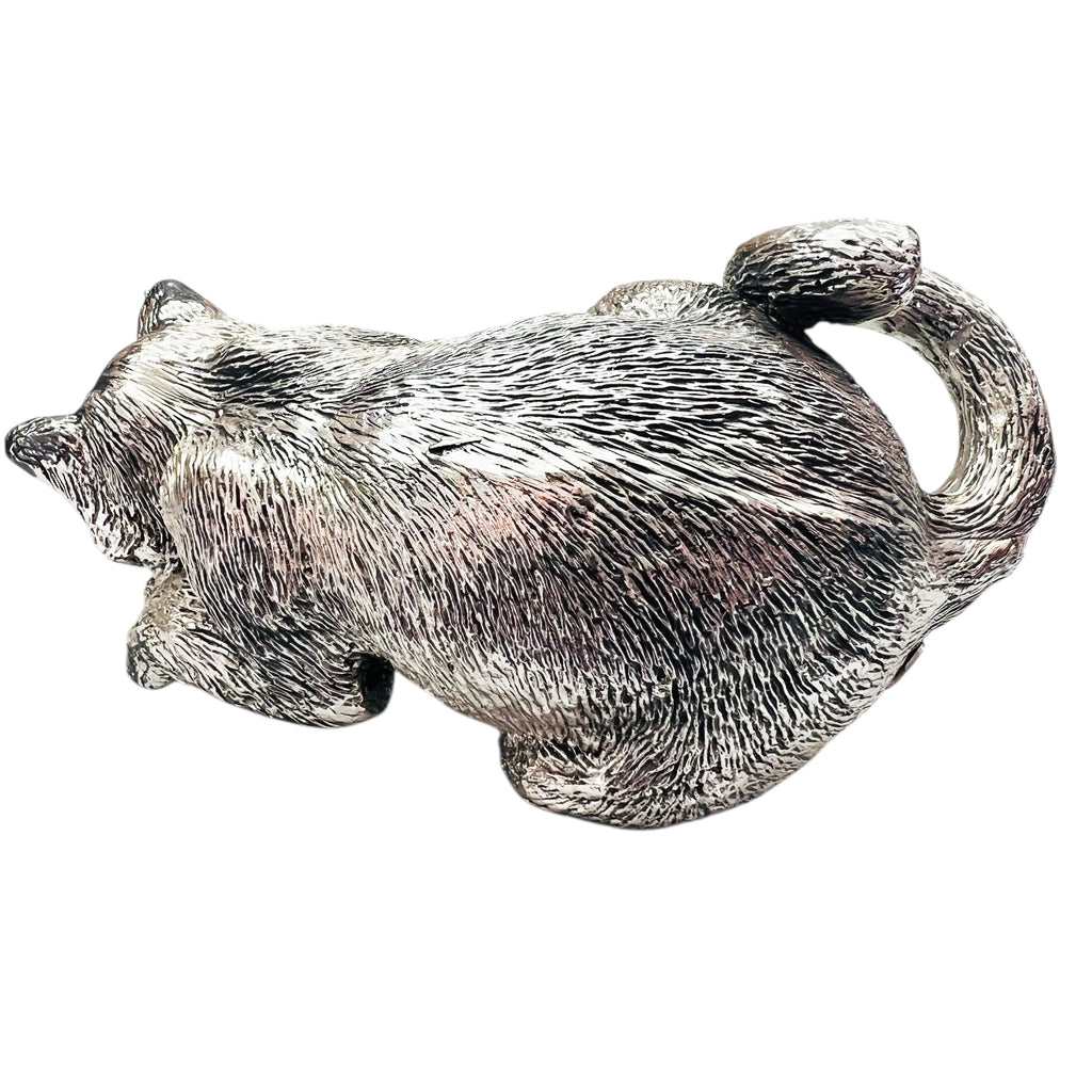 Zanfeld Plata 999 Silver Cat Figurine