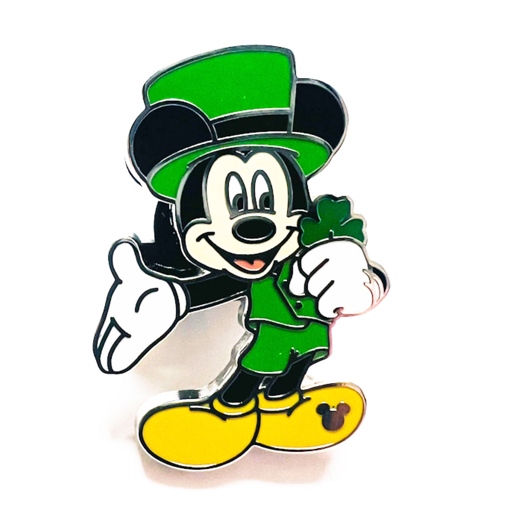 Disney DLR Mickey Holiday St Patrick’s Day Hidden Mickey Disneyland 2024 Pin