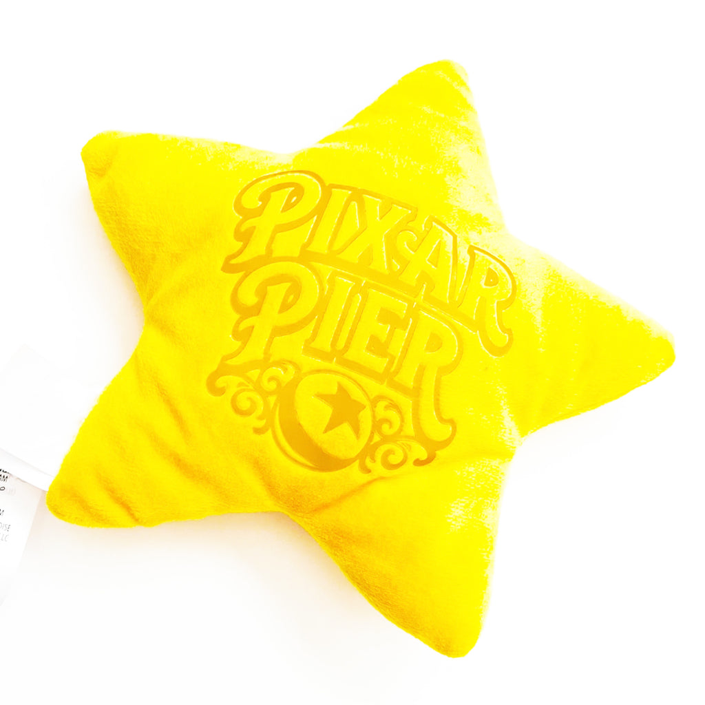 Disney Parks Mickey Mouse Pixar Pier Plush Stuffed Animal & Shooting Star