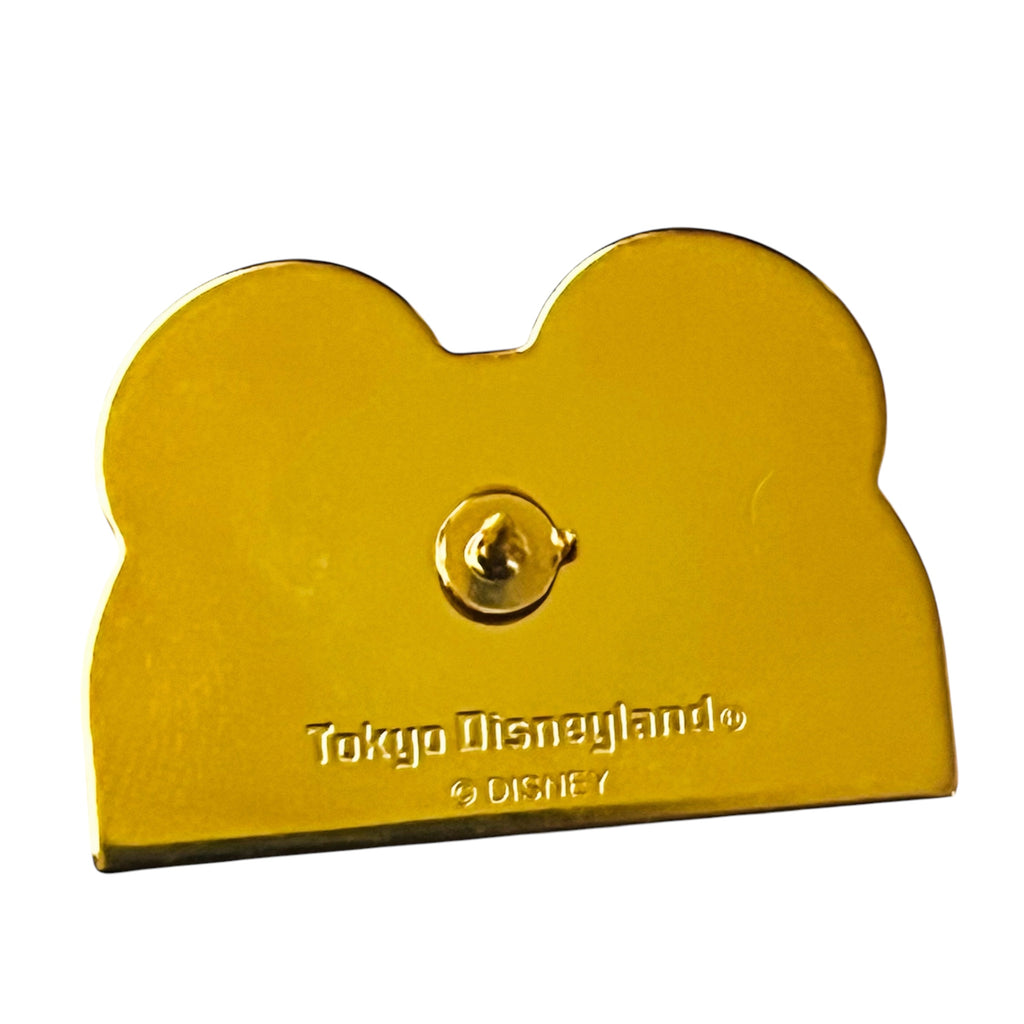 Disney Tokyo Resort DTR Gold Logo Pin