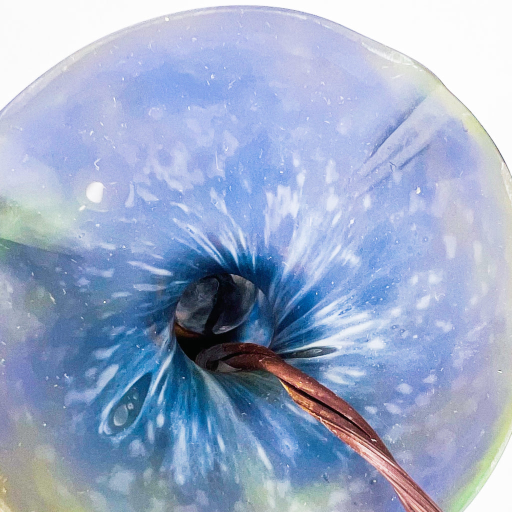 Daum Nancy Cameo Leaf Pattern Design Table Lamp