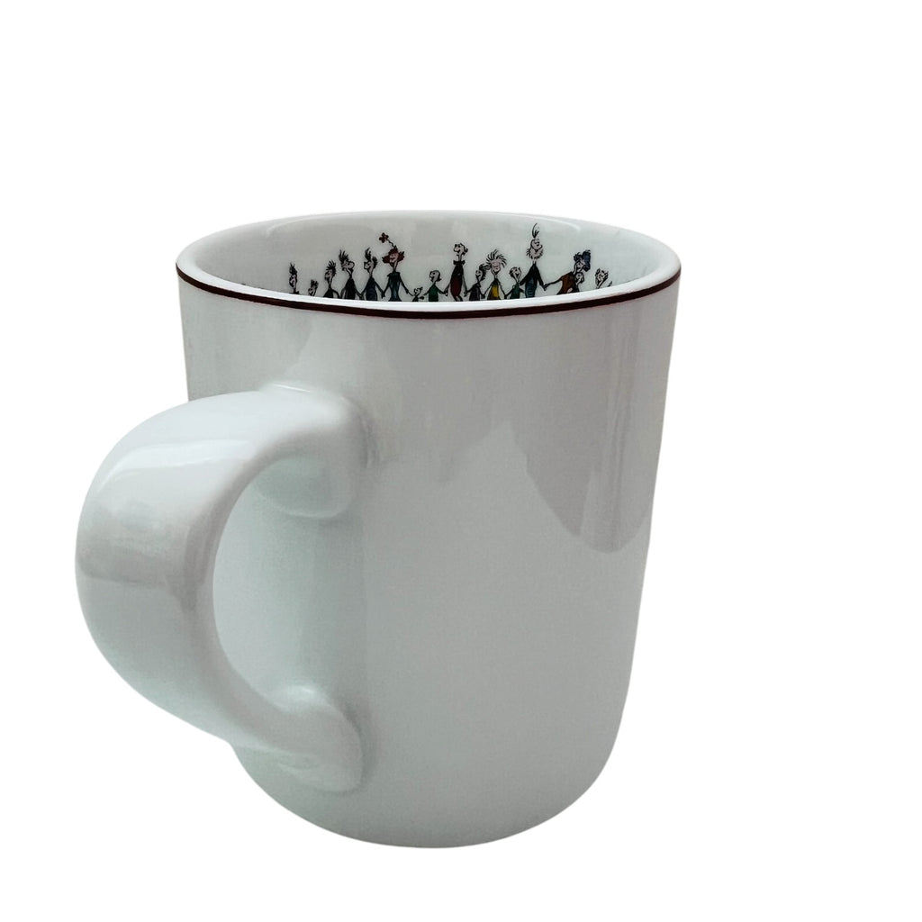 Williams Sonoma The Grinch Whoville Whos Sleigh Christmas Dr Seuss Mug