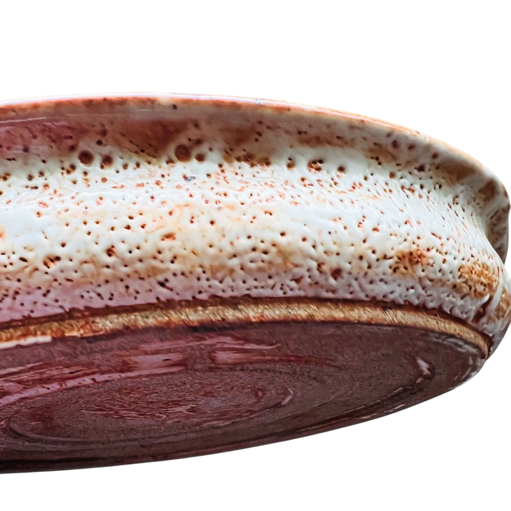 Studio Pottery Hand-painted Serving Dish Plate