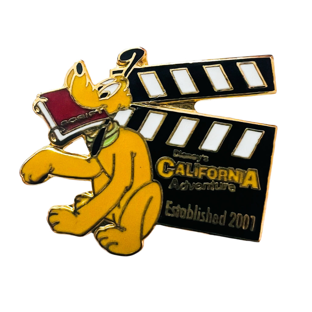 Disney California Adventure DCA Clapboard Series Exclusive Pluto Pin
