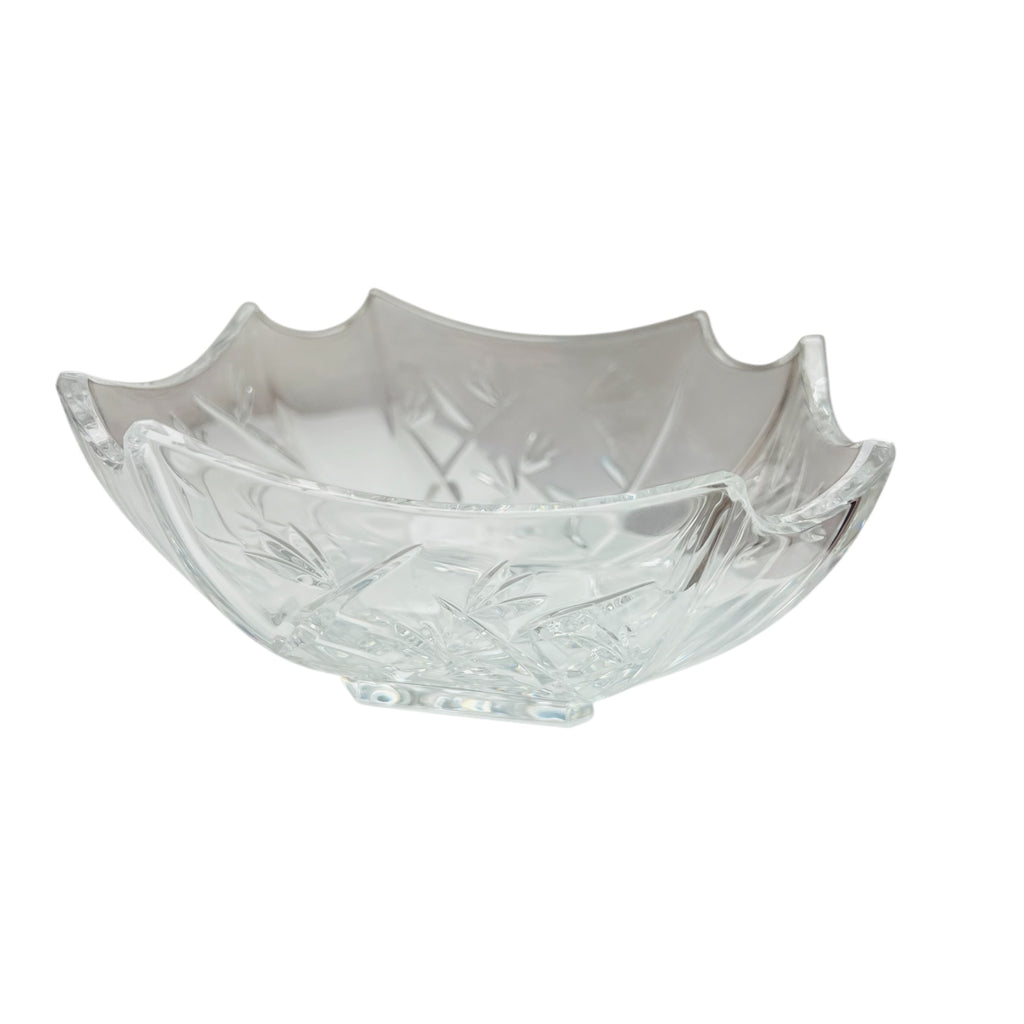 WATERFORD Lead Crystal Square Bowl