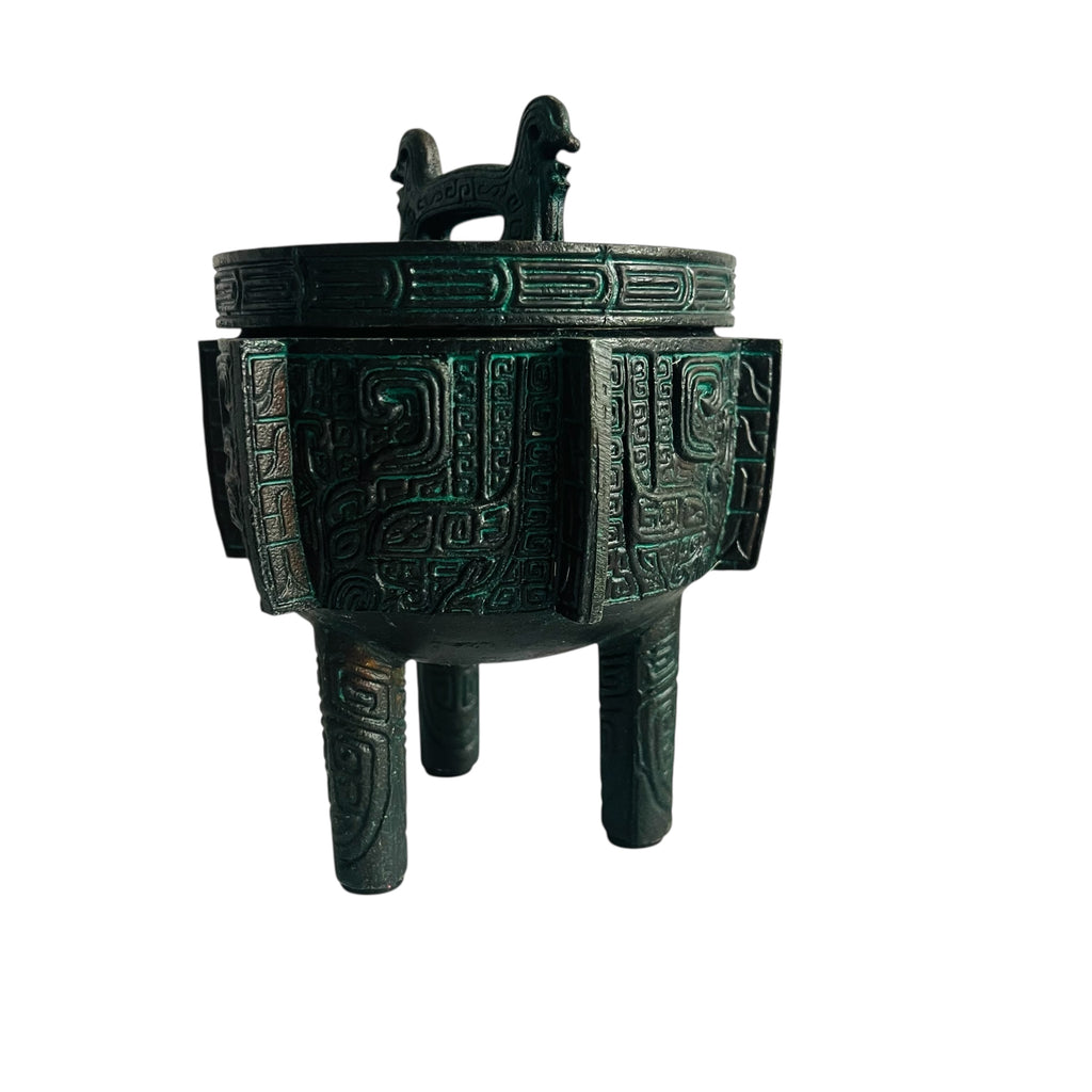 Vintage Legacy Collection Footed Ashtray with Lid