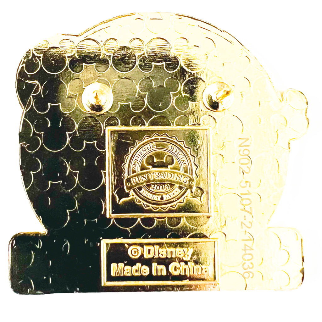 Disney Mickey Mouse Blue Uniform Red Car Trolley on Buena Vista Pin