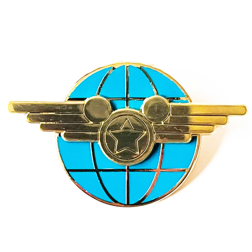 Disney Soarin' Around the World Globe and Aviator Wings Pin