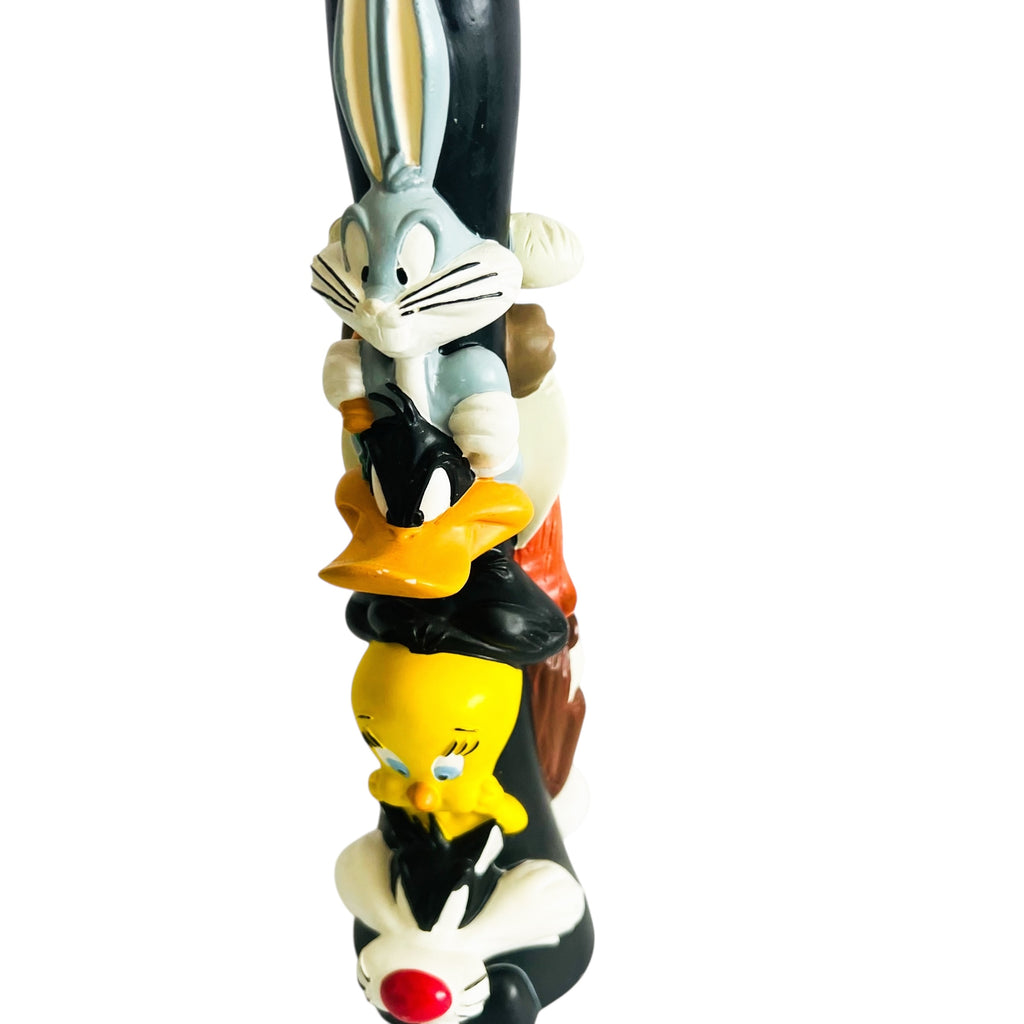 Warner Bros Studio Store Looney Tunes Totem Pole Candle Stick Holder