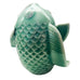 Vintage Wide Mouth Coy Fish Ceramic Figurine