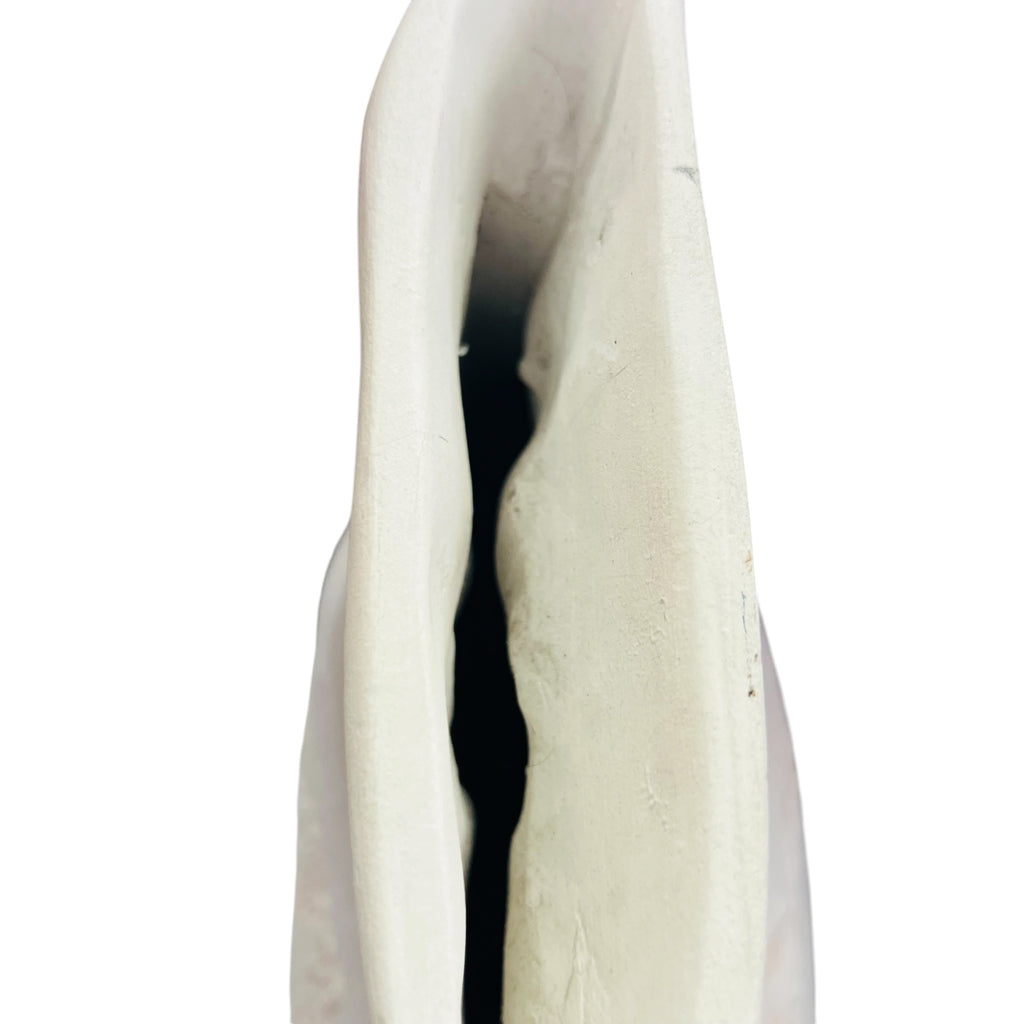 Sculptural Paper Mache Textured Art Vessel Vase