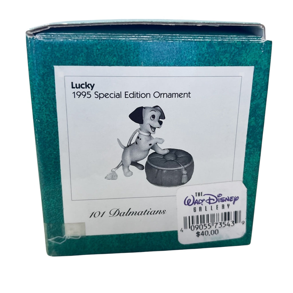 WDCC Disney 101 Dalmatians Lucky 1995 Special Edition Christmas Ornament Porcelain Figurine
