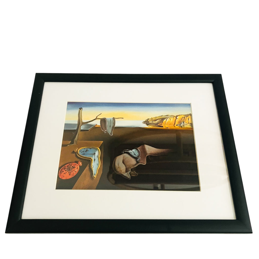 Salvador Dali The Persistence of Memory Custom Framed Print