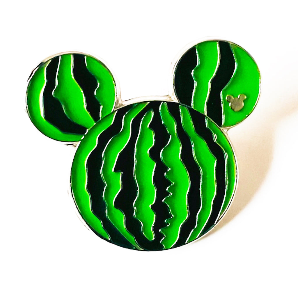 Disney Watermelon Fruit Hidden Mickey Mickey Head Pin