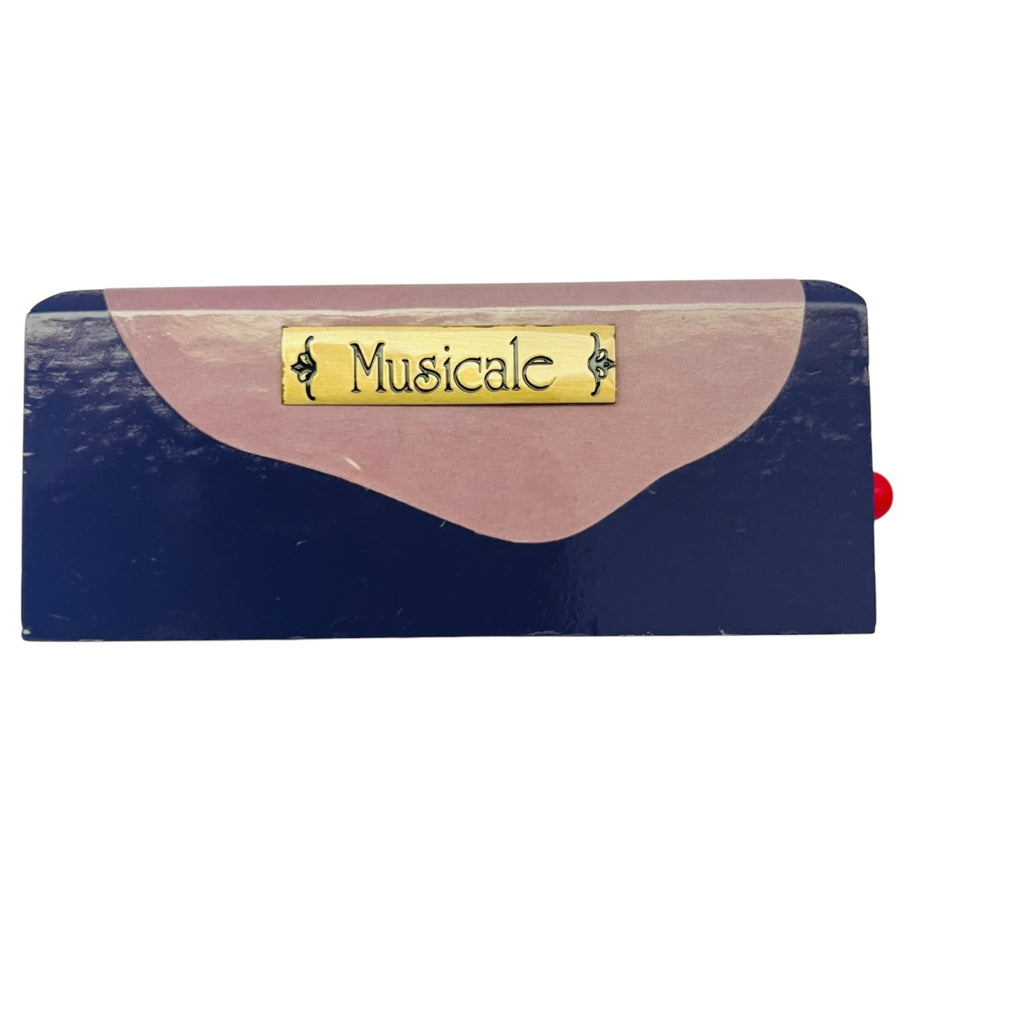 Vintage JAPAN Musicale Musical Wind Up Clown Box