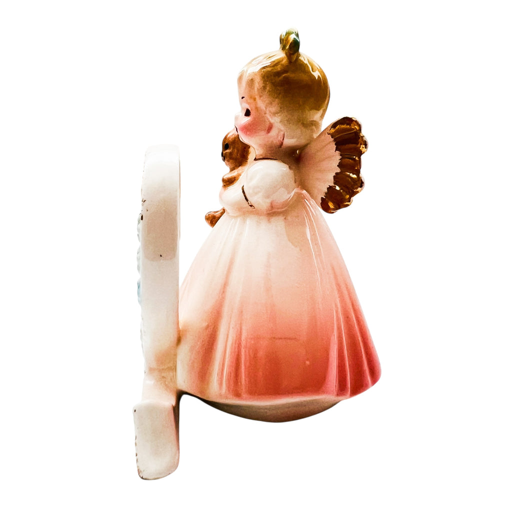 Vintage Josef Originals Age 2 Birthday Girl Angel Figurine