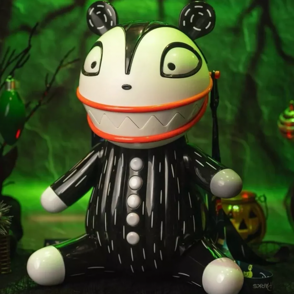 Disney Parks NBC Nightmare Before Christmas Scary Vampire Teddy Glow Popcorn Bucket