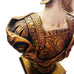 Vintage Roman Centurion Statue Bust Sculpture