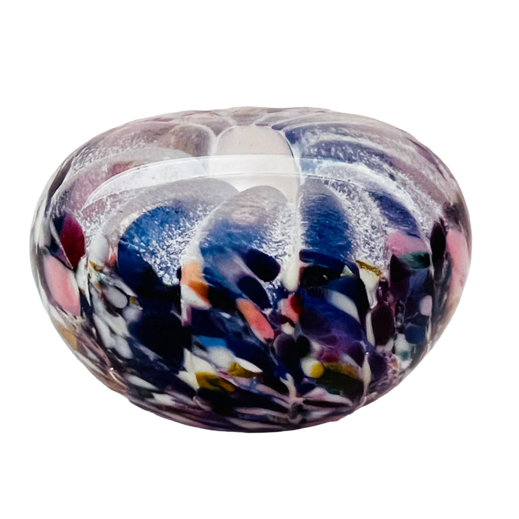 Vintage Art Glass Scramble Paperweight