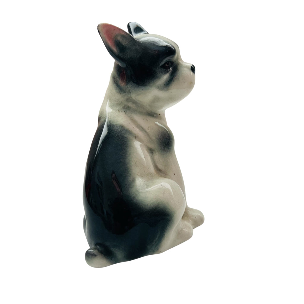Vintage Frenchie Dog Figurine