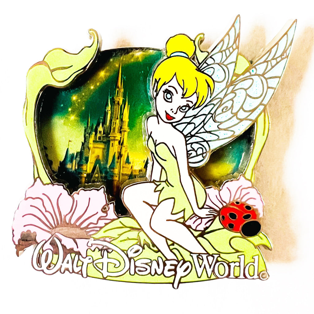 Walt Disney World 2009 Tinker Bell Cinderella's Castle Pin