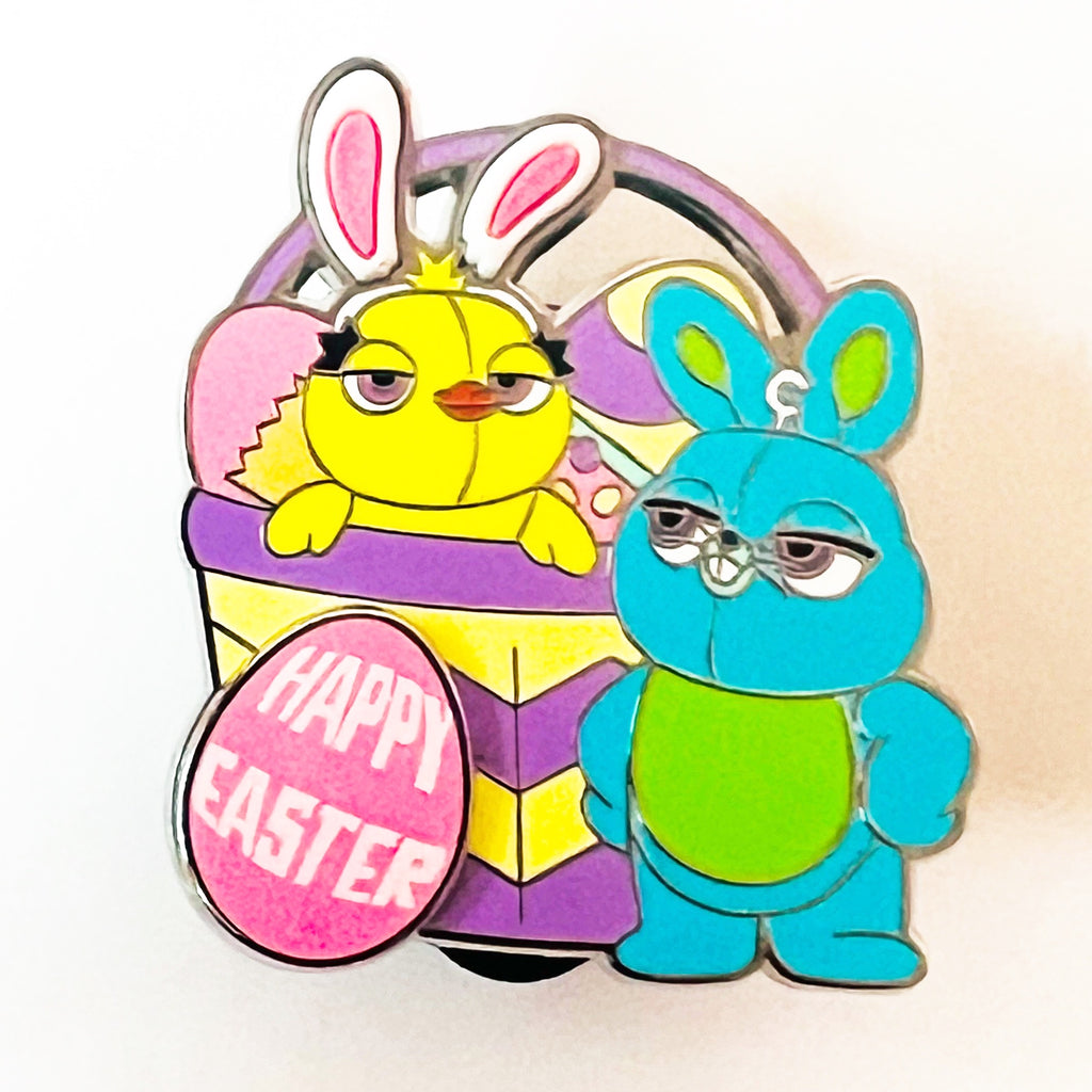 Disney Parks Toy Story Ducky & Bunny Easter 2023 Limited Release Pin