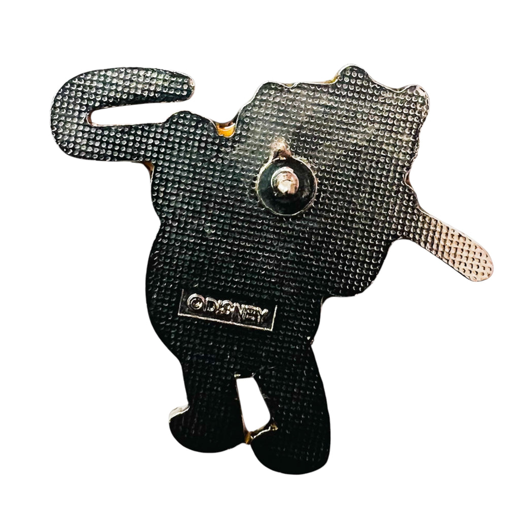 Disney Winnie the Pooh Lifting a Candy Cane Christmas HolidayPin