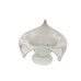 Jack In The Pulpit Hand Blown Crystal Bowl Vase