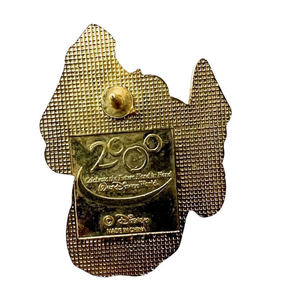 Walt Disney World 2000 Sleeping Beauty Princess Aurora Blue Dress Error No Sleeve Pin