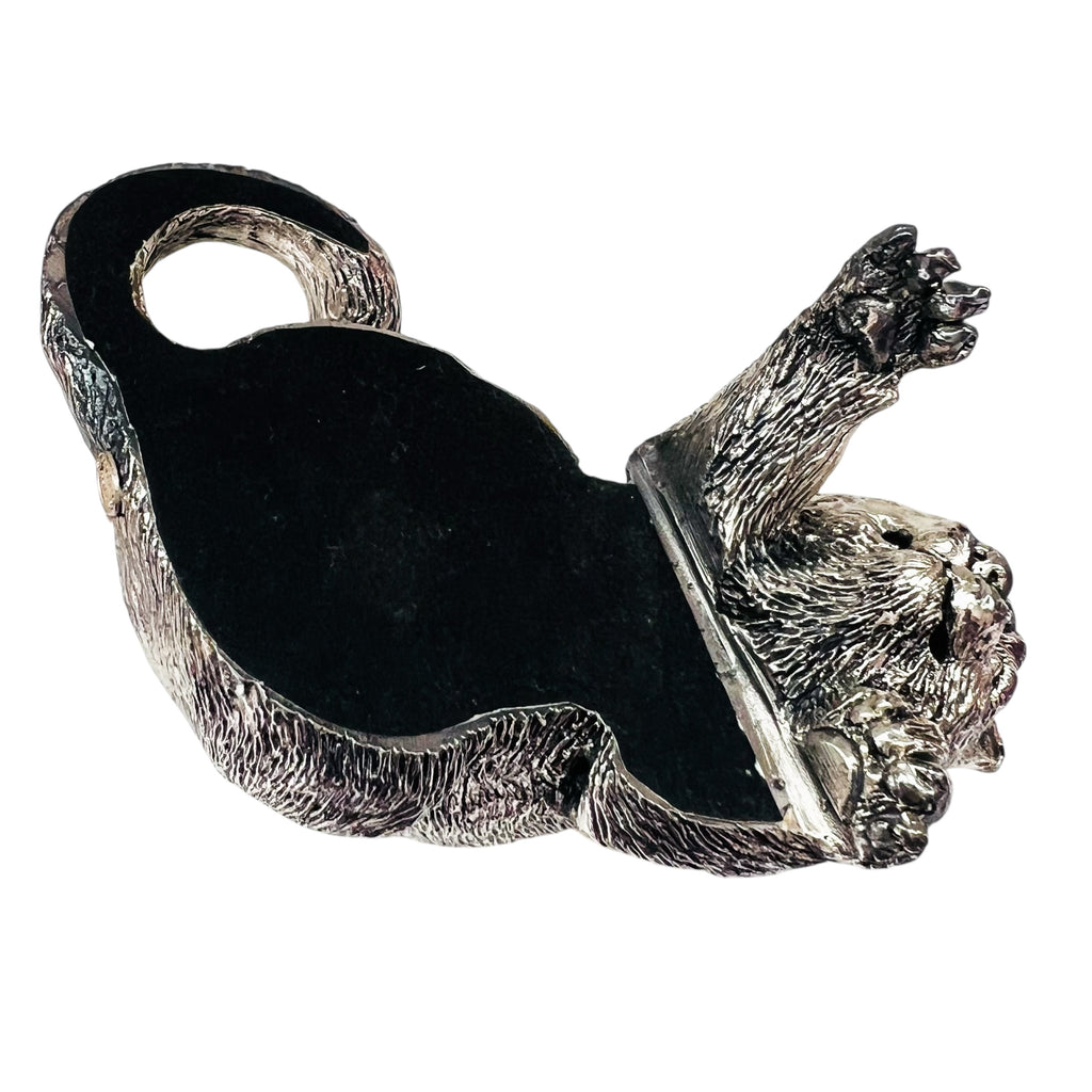Zanfeld Plata 999 Silver Cat Figurine