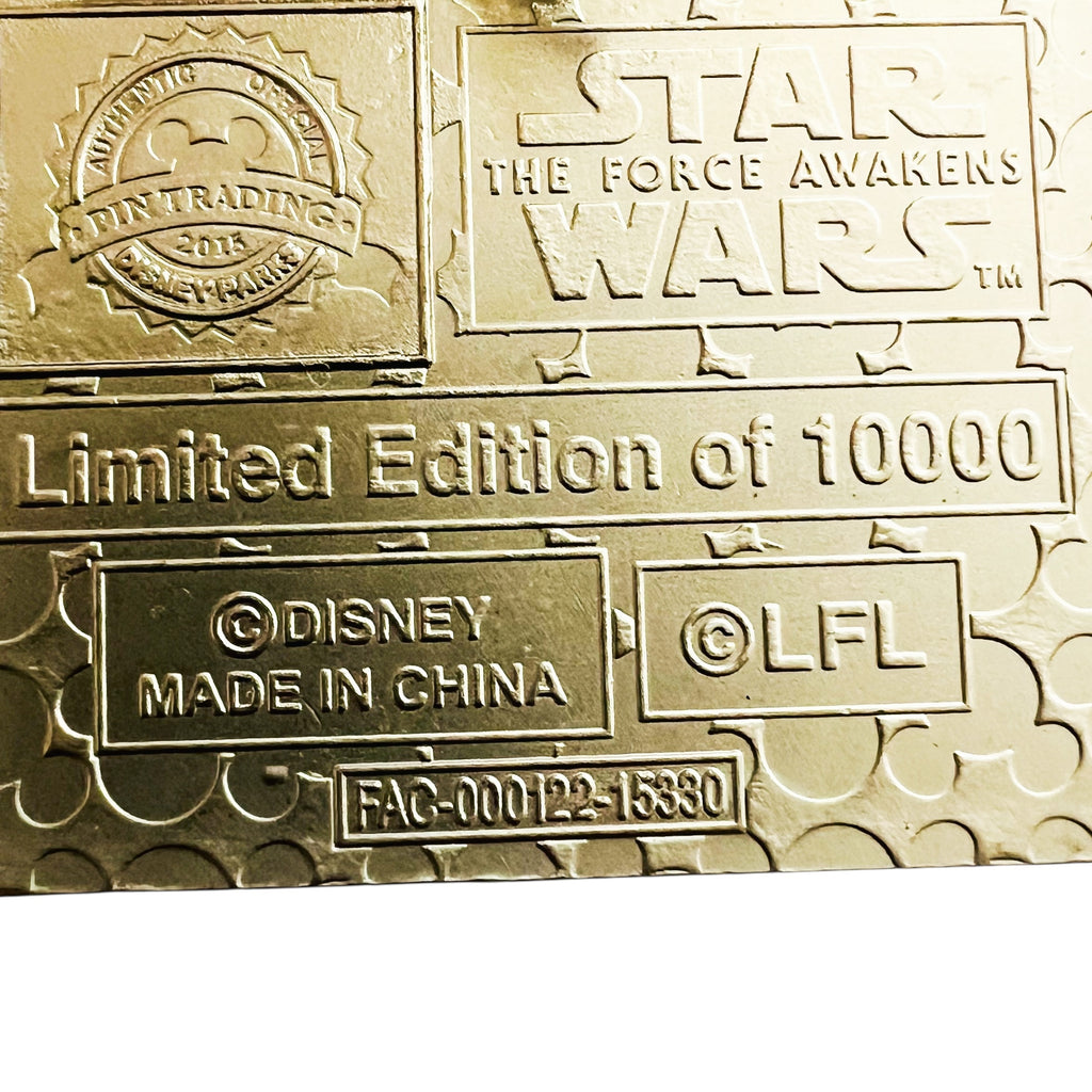 Disney Parks Star Wars The Force Awakens Limited Edition Han Solo Hinged Pin