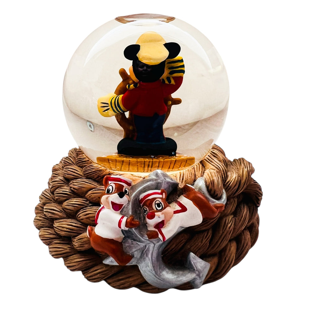 Disney Cruise Line Nautical Mickey Snow Globe